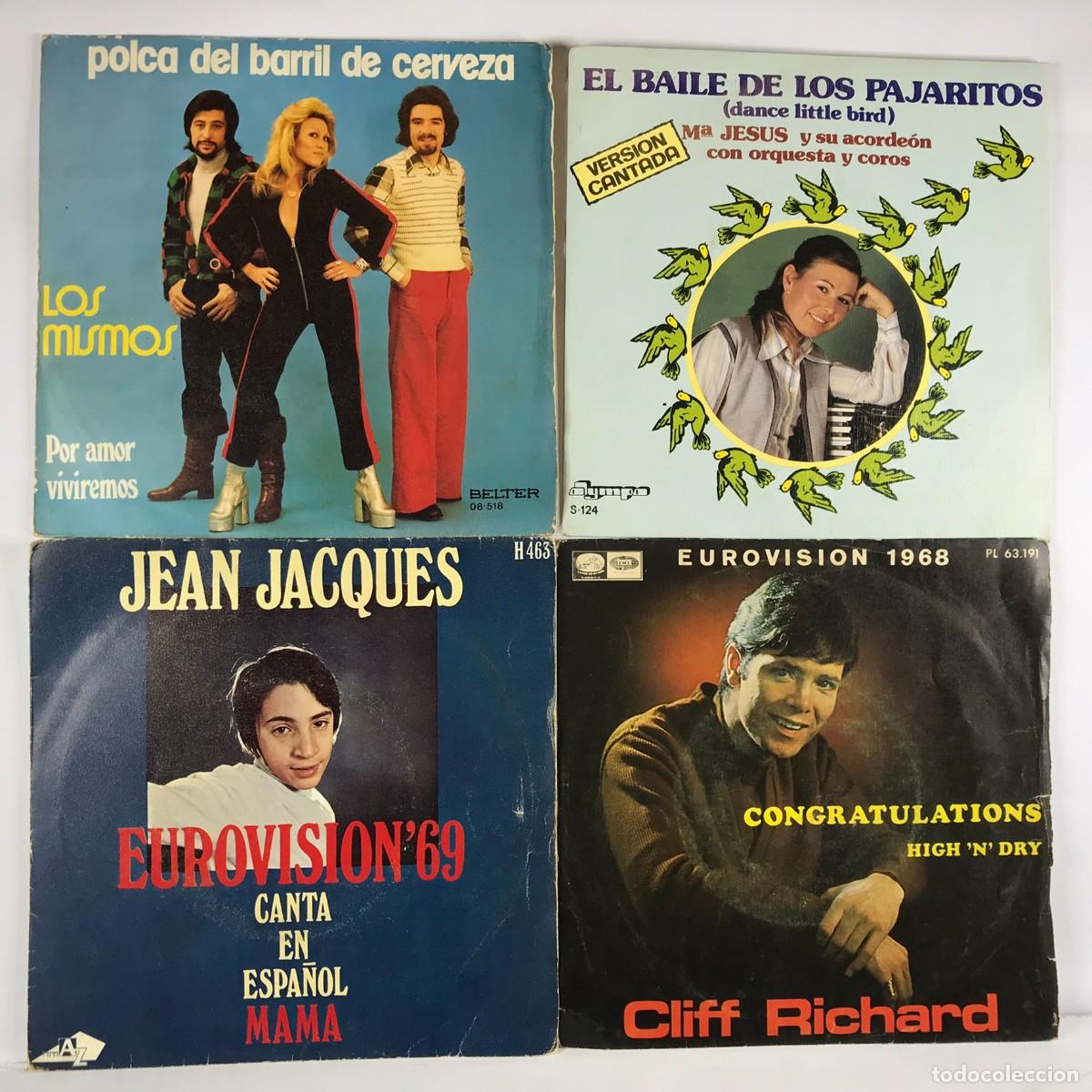 Vinyl records: Liquidaci&oacute;n / Restos de Almac&eacute;n ● Lote 16 ● 4 x Single 45 rpm Set
