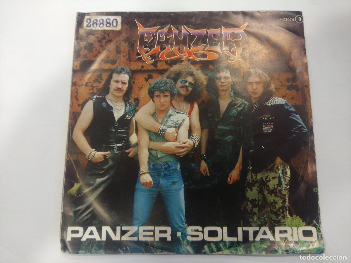 Discos de vinilo: PANZER/PANZER/SINGLE METAL PROMOCIONAL. - Foto 1