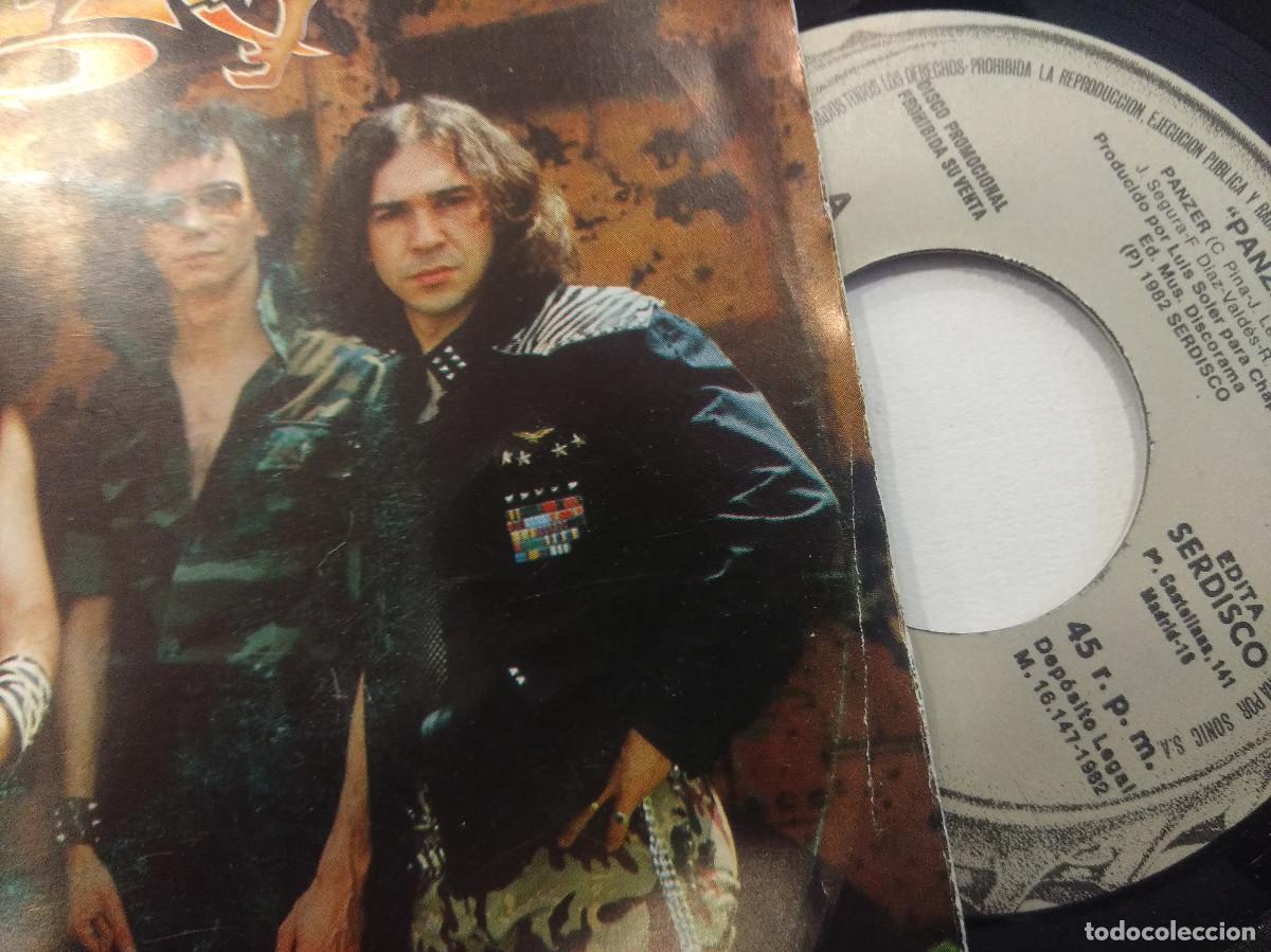 Discos de vinilo: PANZER/PANZER/SINGLE METAL PROMOCIONAL. - Foto 2