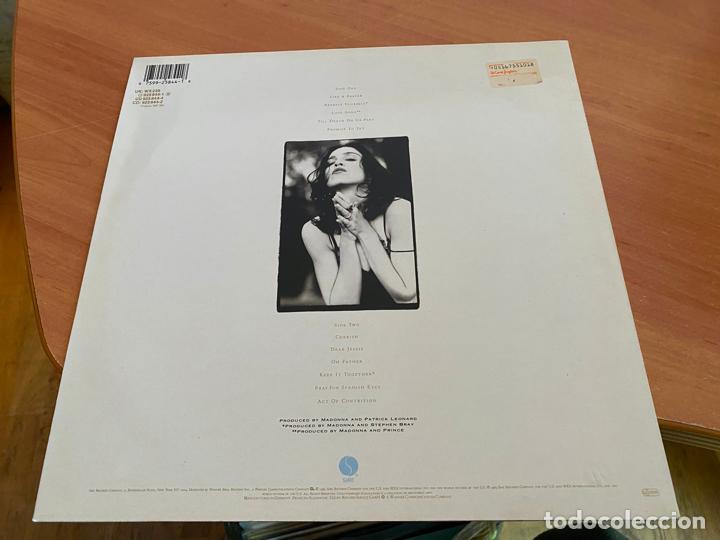 Discos de vinilo: MADONNA (LIKE A PRAYER) LP GERMANY (B-35) - Foto 3