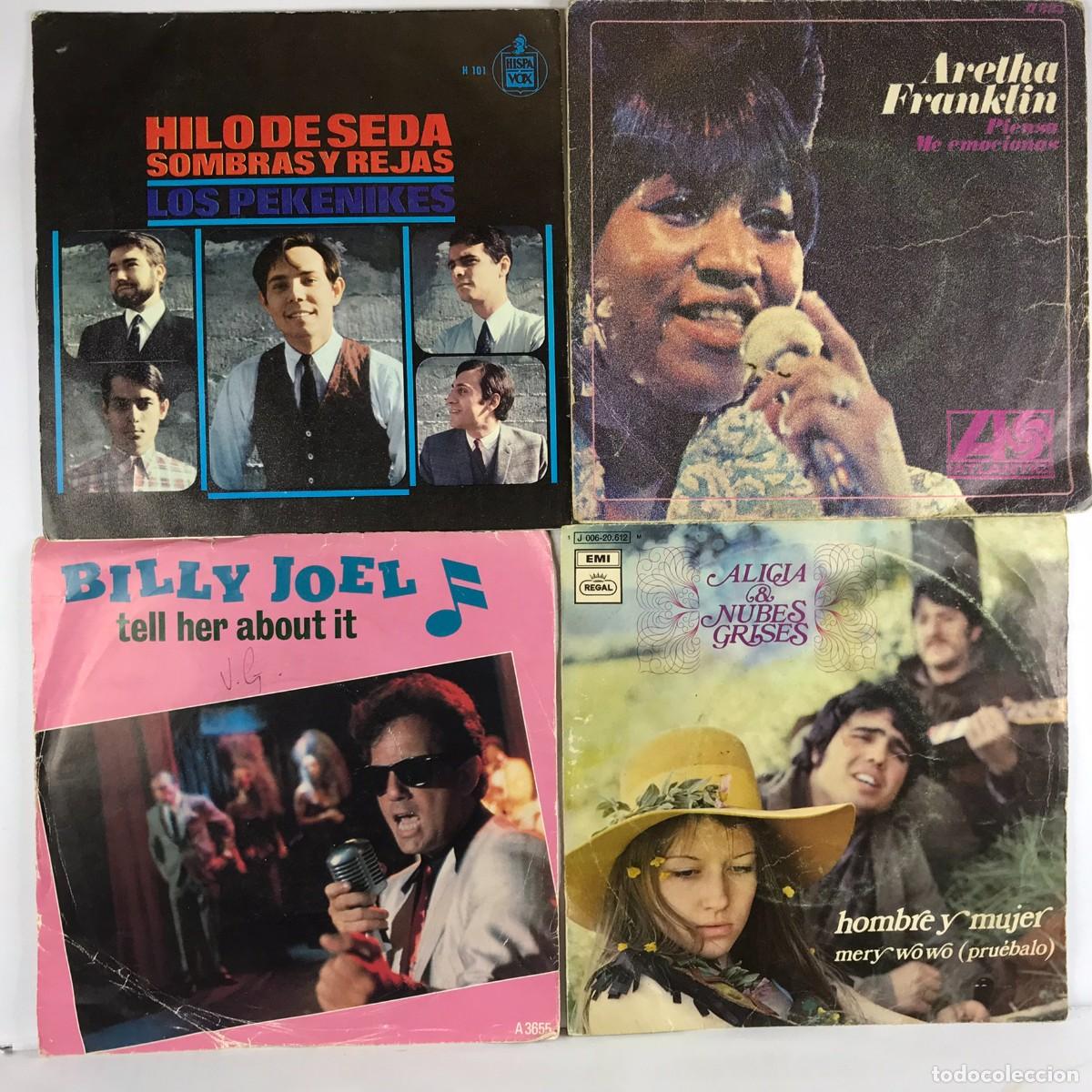 Vinyl records: Liquidaci&oacute;n / Restos de Almac&eacute;n ● Lote 18 ● 4 x Single 45 rpm Set