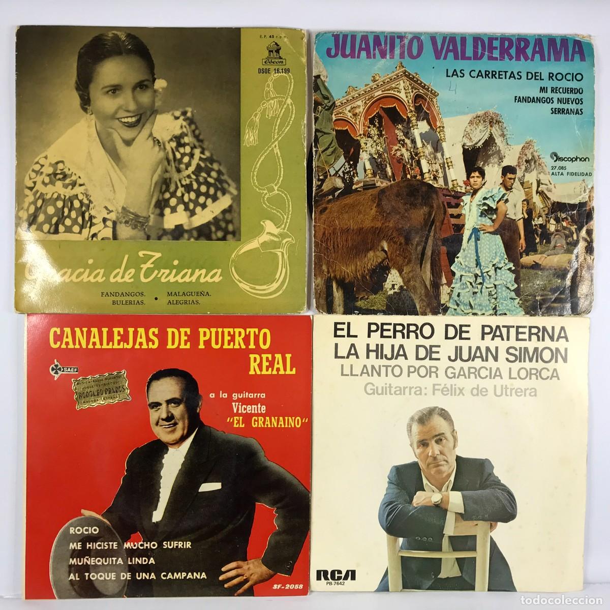 Vinyl records: Liquidaci&oacute;n / Restos de Almac&eacute;n ● Lote 20 ● 4 x Single 45 rpm Set
