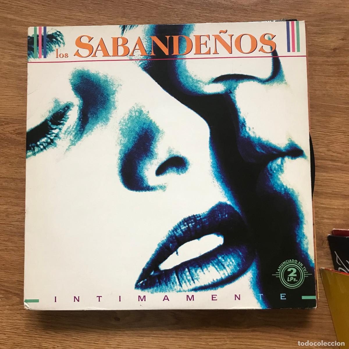 Discos de vinilo: SABANDE&Ntilde;OS - &Iacute;NTIMAMENTE - LP DOBLE ZAFIRO 1991 - Foto 1