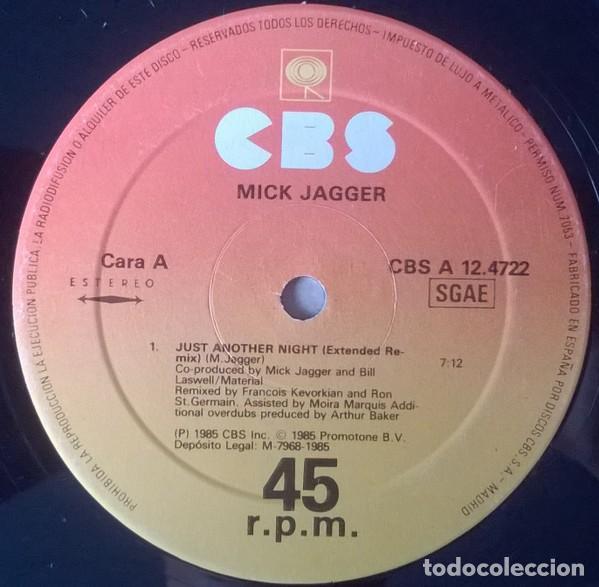 Discos de vinilo: Mick Jagger &ndash; Just Another Night - Foto 2