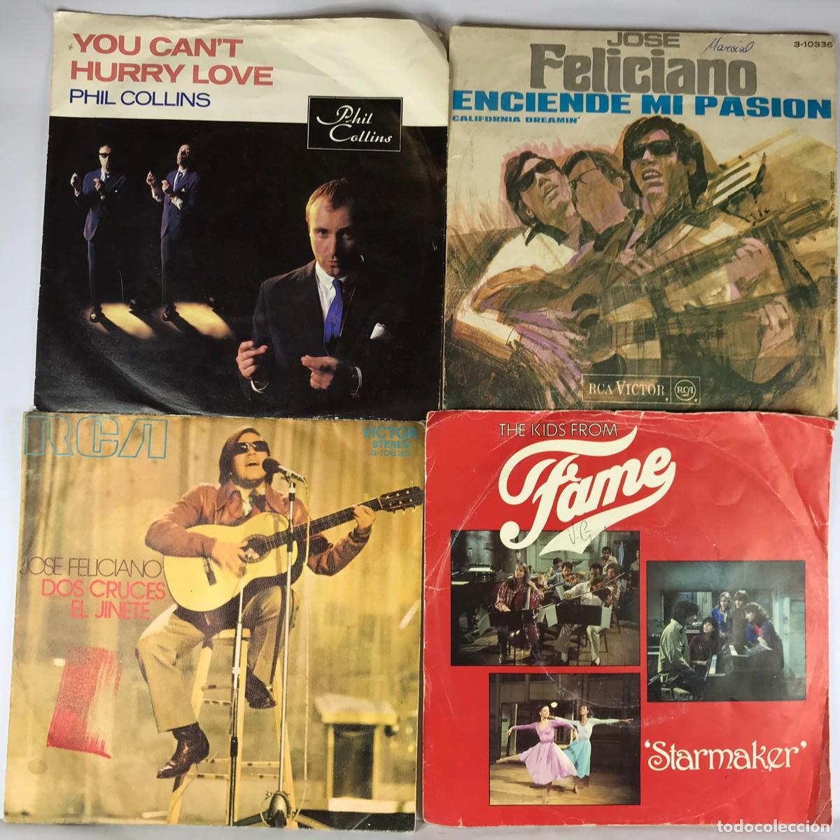 Discos de vinilo: Liquidaci&oacute;n / Restos de Almac&eacute;n ● Lote 23 ● 4 x Single 45 rpm Set