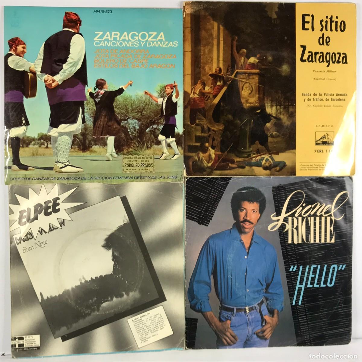 Discos de vinilo: Liquidaci&oacute;n / Restos de Almac&eacute;n ● Lote 29 ● 4 x Single 45 rpm Set