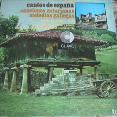 Discos de vinilo: ANTONIO CAMPO - CANTOS DE ESPAÑA LP - ORIGINAL ESPAÑOL - CLAVE RECORDS 1969 - MONAURAL
