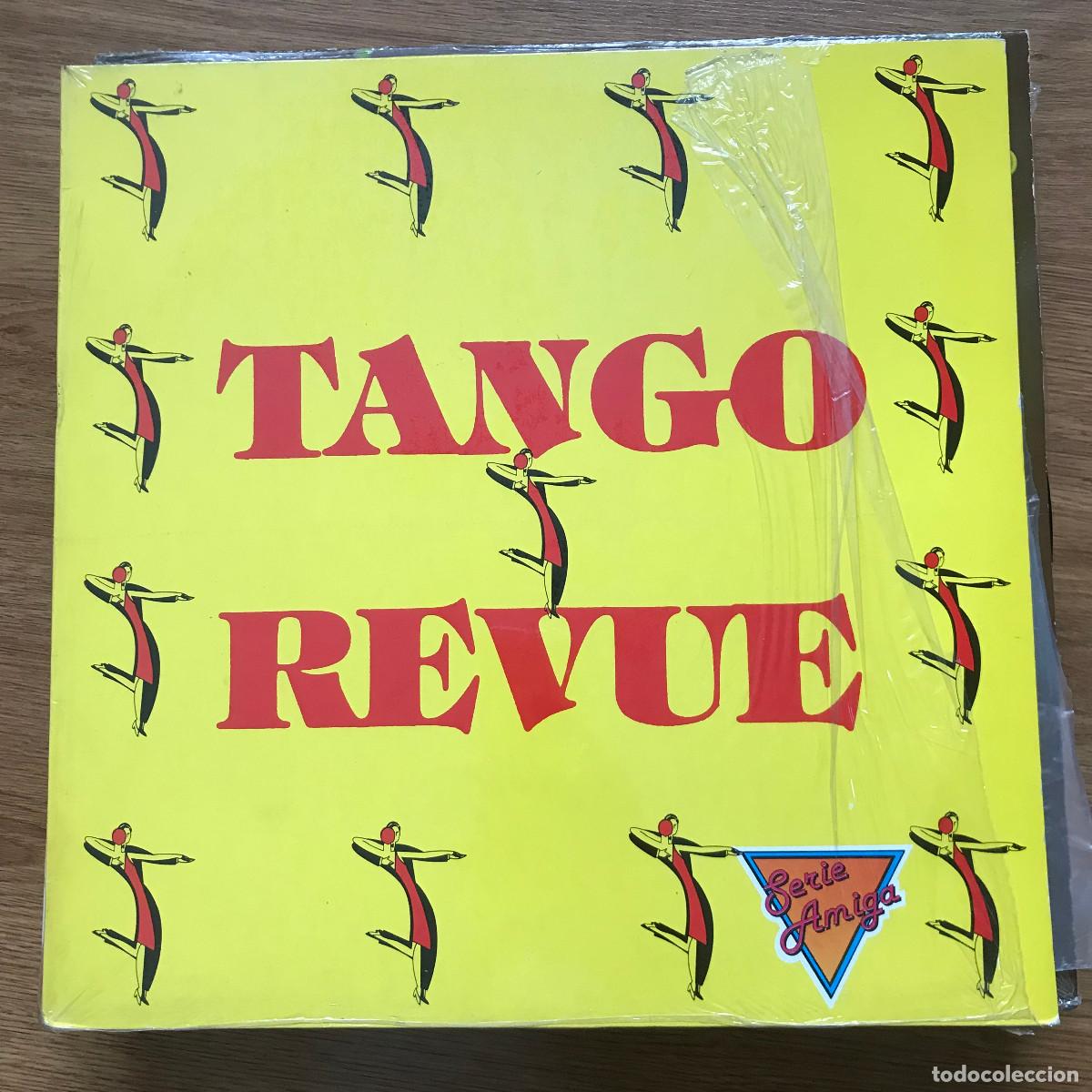 Vinyl records: ORQUESTA ARMANDO CAL&Oacute; - TANGO REVUE - LP ABANICO SERIE AMIGA 1989