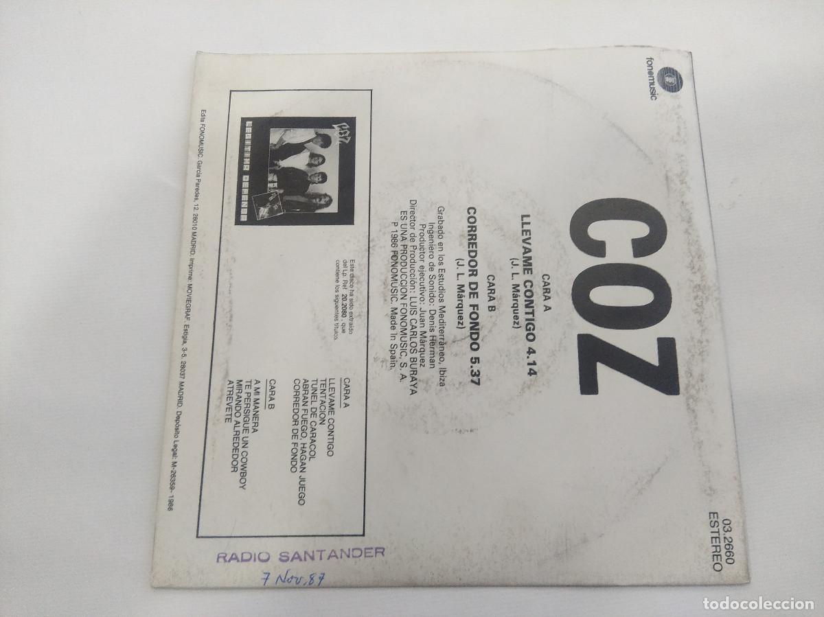 Discos de vinilo: COZ/LEGITIMA DEFENSA/SINGLE METAL. - Foto 3