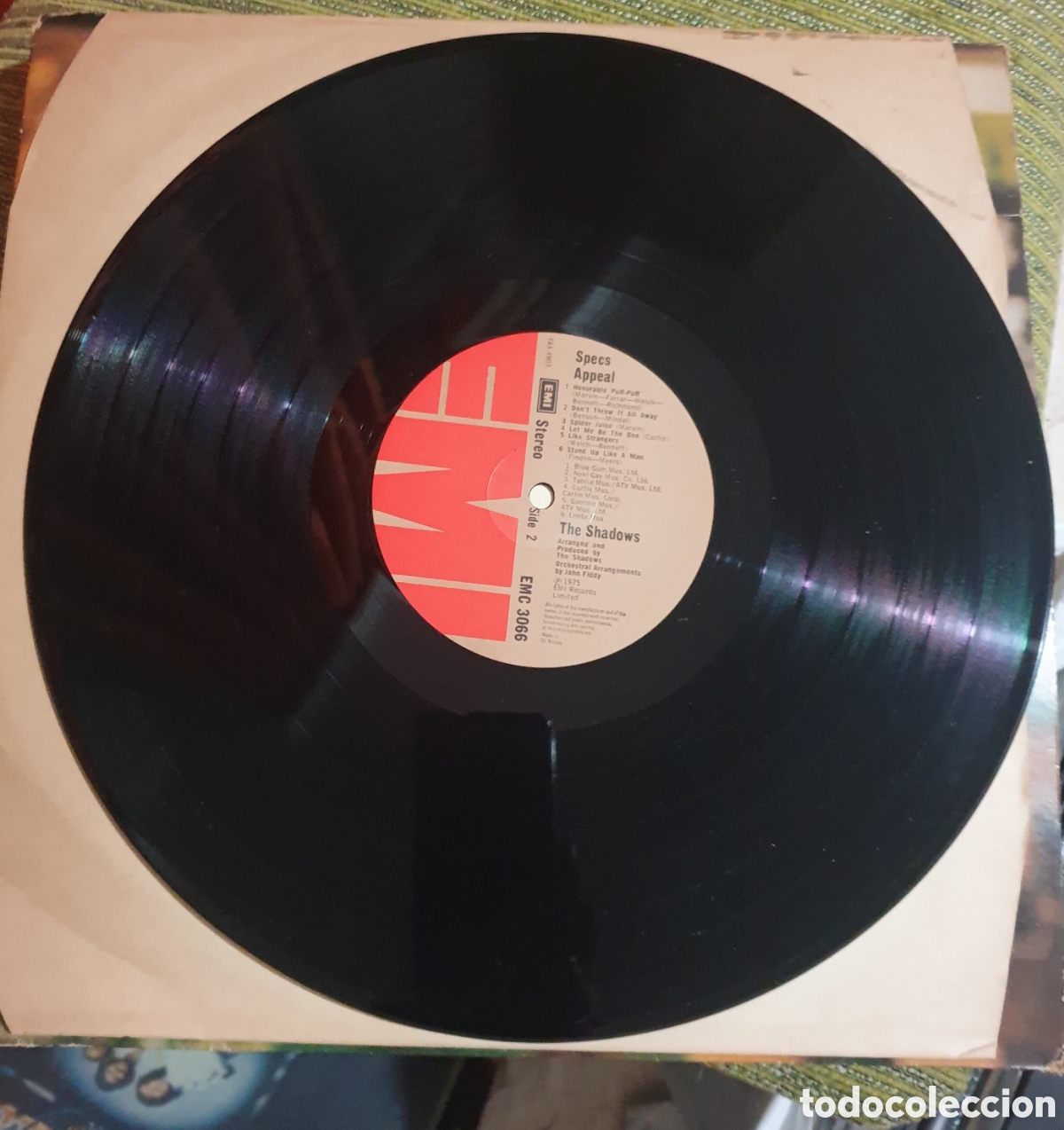 Discos de vinilo: THE SHADOWS - Specs appeal - Foto 4