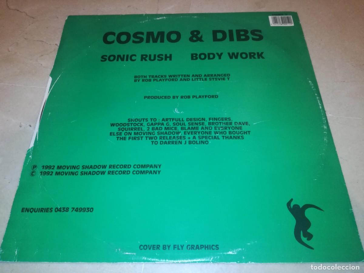 Discos de vinilo: COSMO & DIBS-SONIC RUSH-BODY WORK - Foto 2