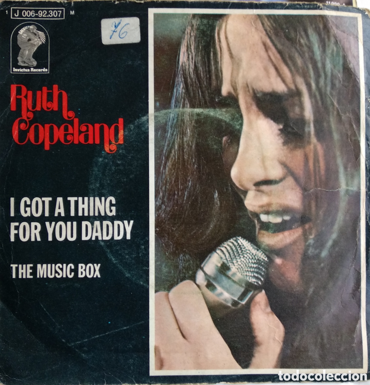 Discos de vinilo: *RUTH COPELAND, I GOT A THING, SPAIN, INVICTUS, 1971, CS.2 - Foto 1