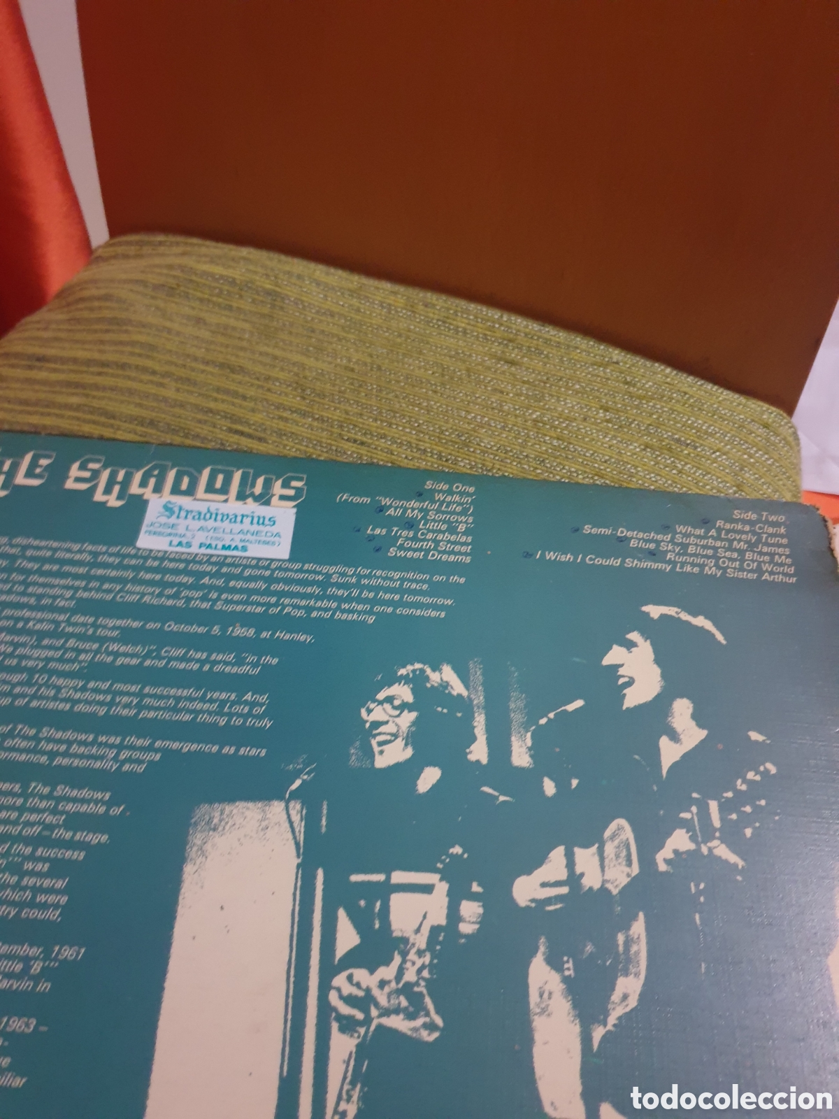 Discos de vinilo: The Shadows &lrm;&ndash; The Shadows. Edicion UK - Foto 3