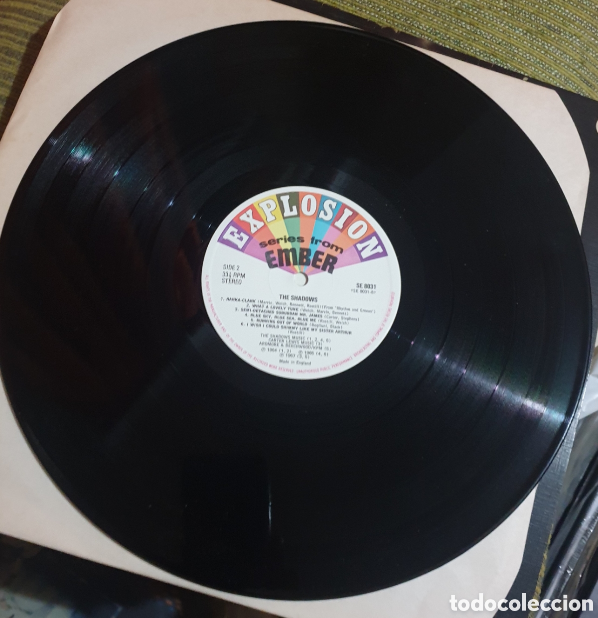 Discos de vinilo: The Shadows &lrm;&ndash; The Shadows. Edicion UK - Foto 4