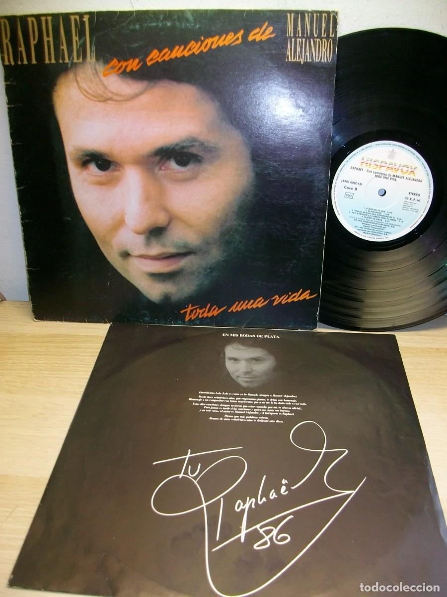 Discos de vinilo: Raphael &ndash; Toda Una Vida LP - Foto 1