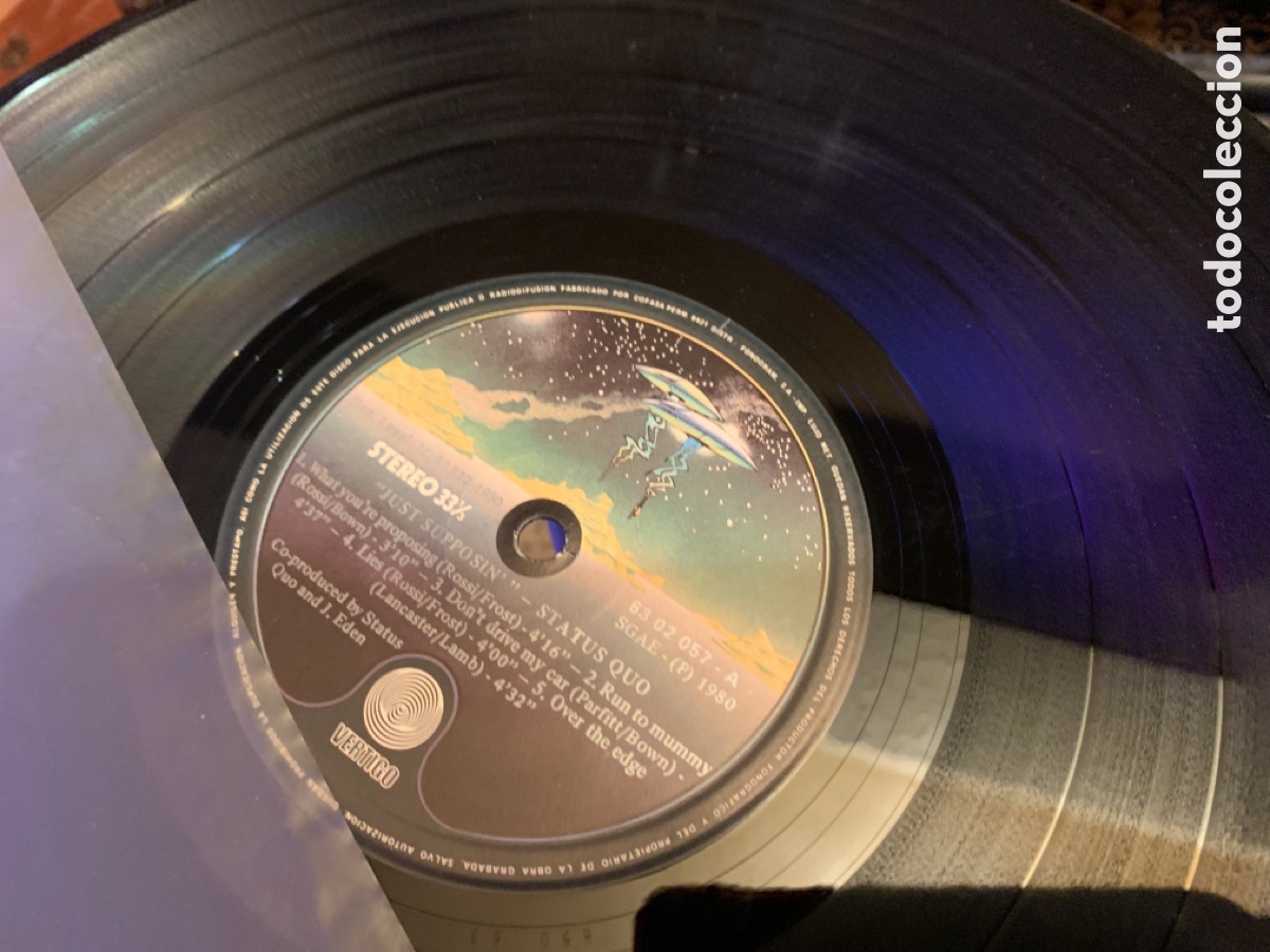 Discos de vinilo: Status quo rara edicion limitada disco vinilo - Foto 4