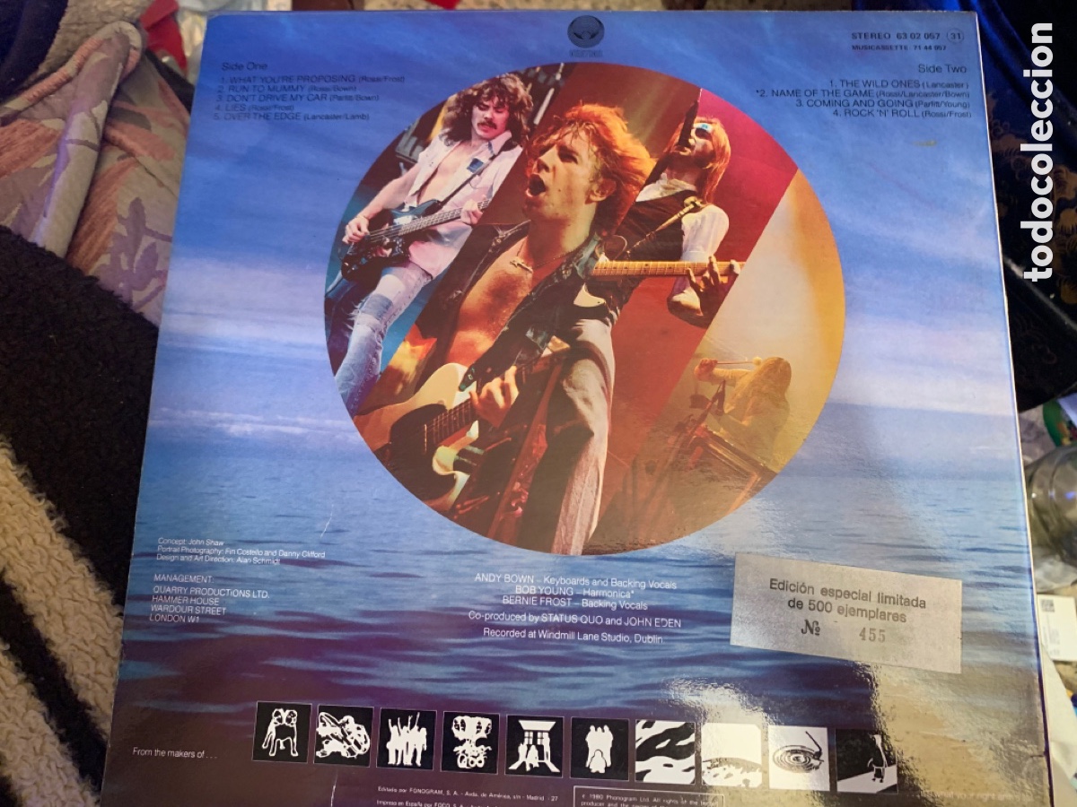 Discos de vinilo: Status quo rara edicion limitada disco vinilo - Foto 6