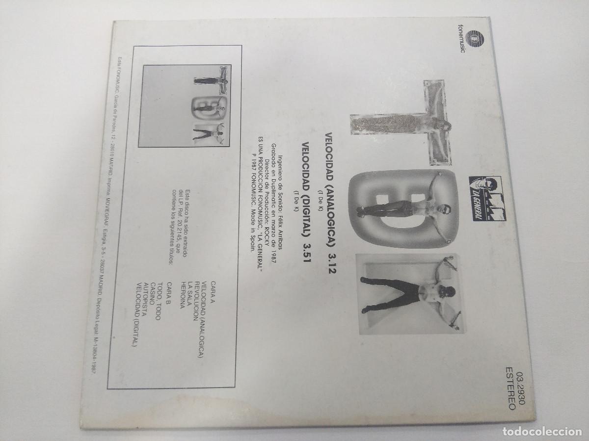 Discos de vinilo: TDK/A TODA PRISA/SINGLE PUNK. - Foto 3