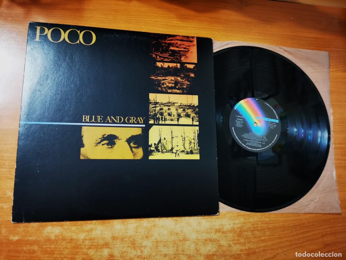 Discos de vinil: POCO Blue and gray LP VINILO DEL A&Ntilde;O 1981 ESPA&Ntilde;A CONTIENE 10 TEMAS