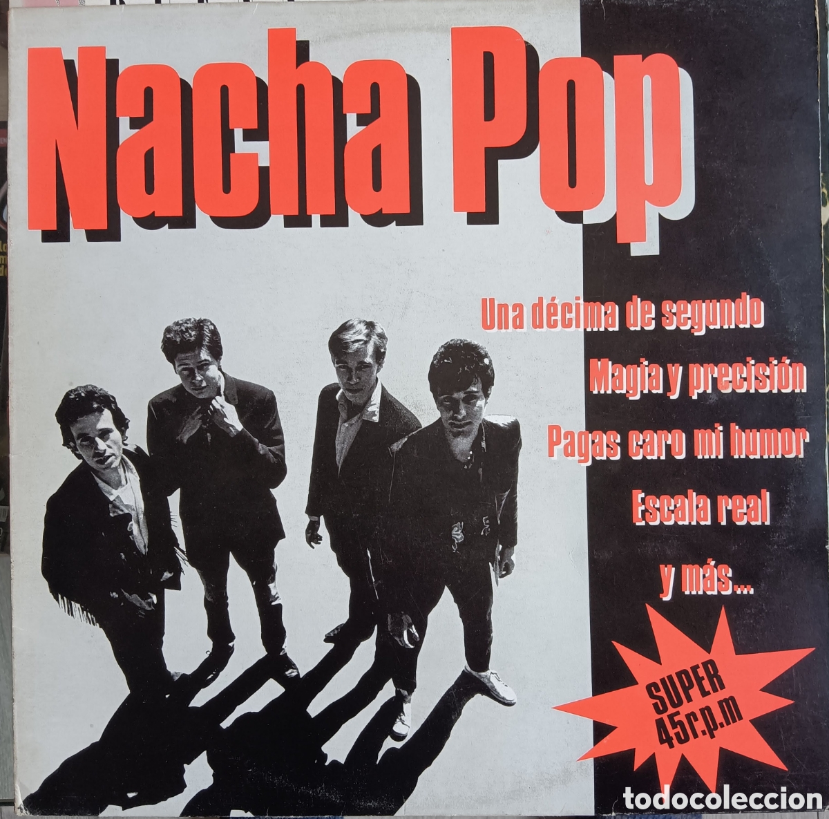 Discos de vinilo: Nacha Pop, 1984 - Una d&eacute;cima de segundo - Foto 1