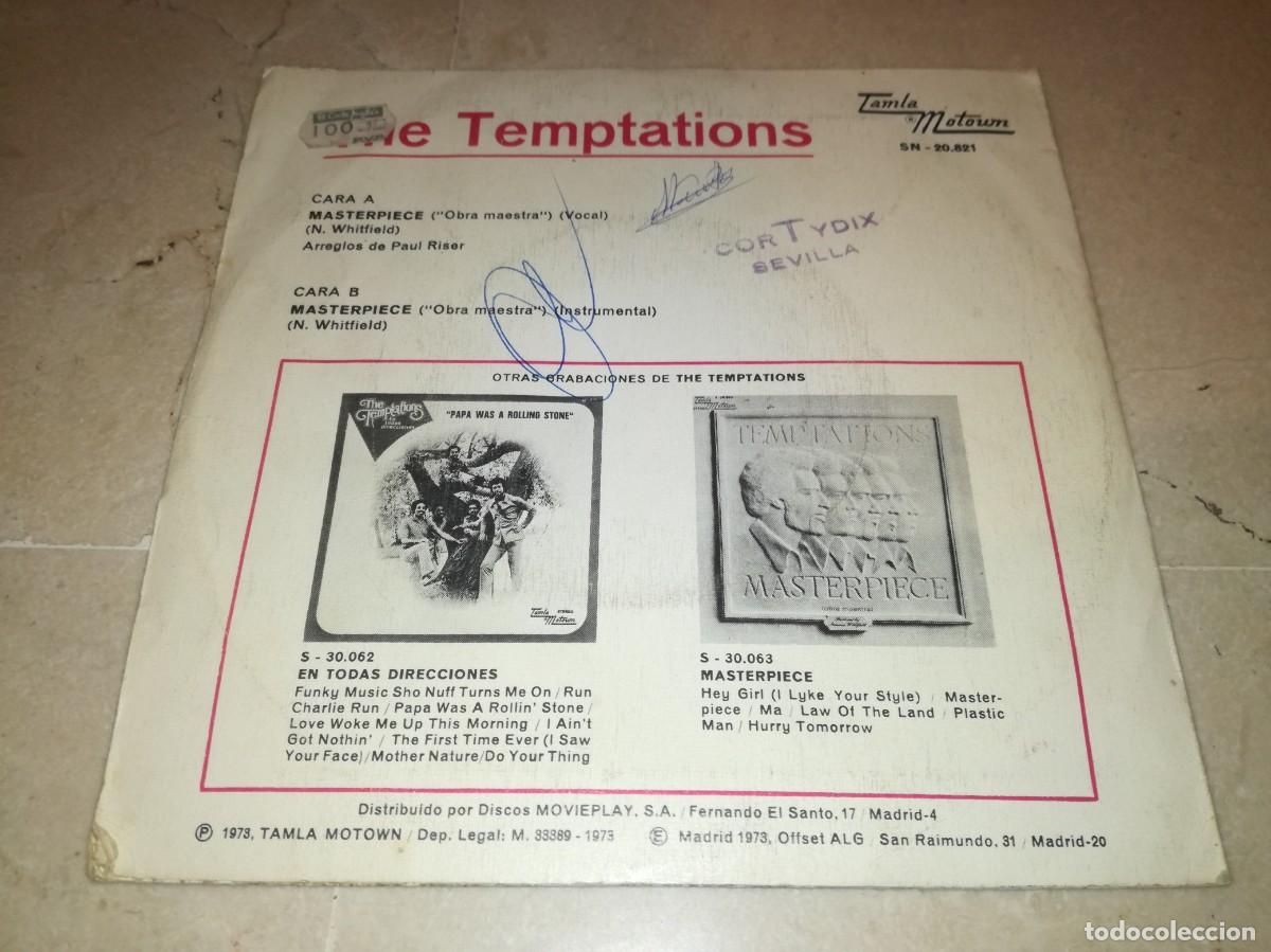 Discos de vinilo: THE TEMPTATIONS-MASTERPIECE - Foto 2