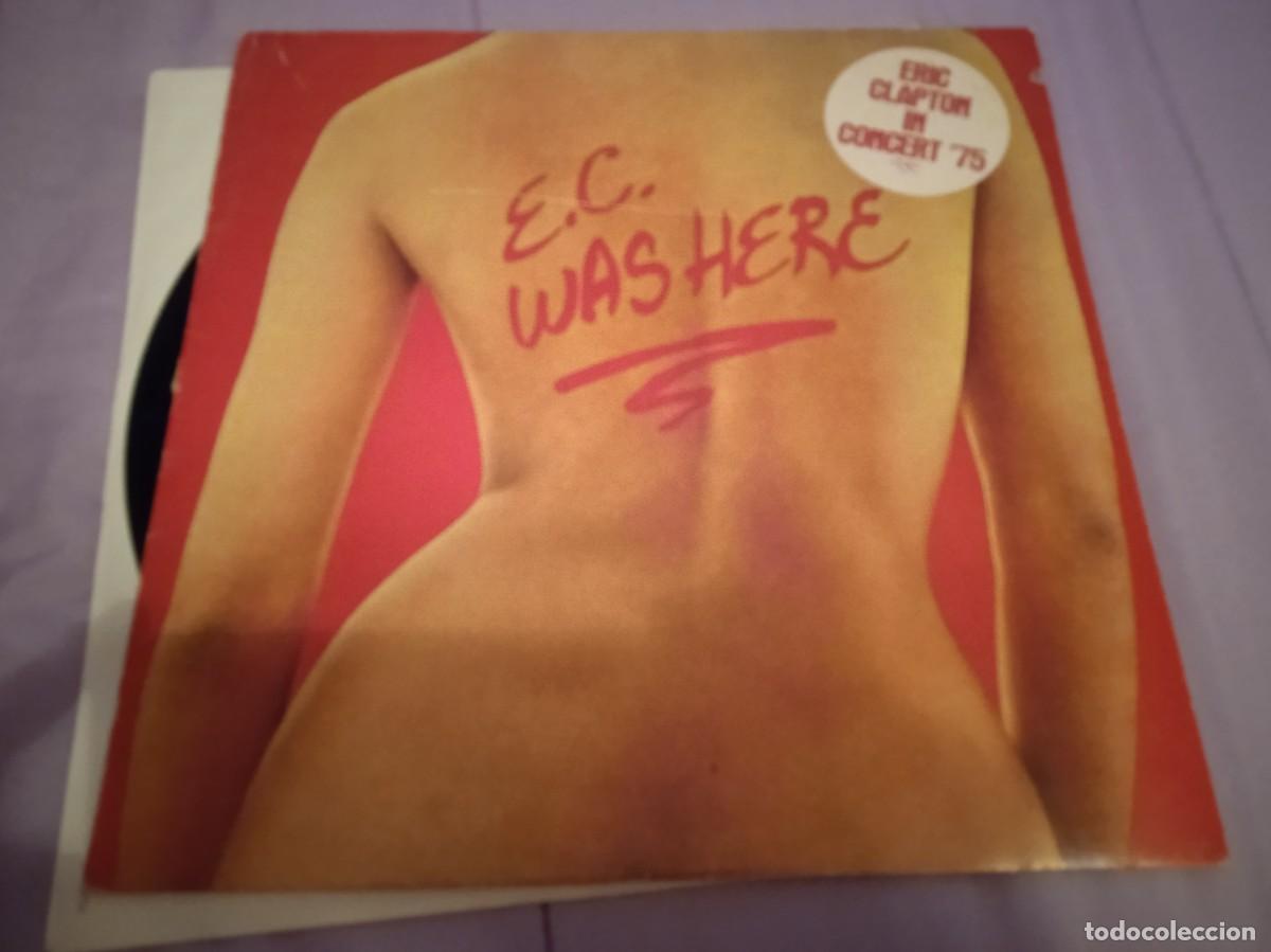 Discos de vinilo: LP Eric Clapton - E.C. Was Here (En directo) - Foto 1