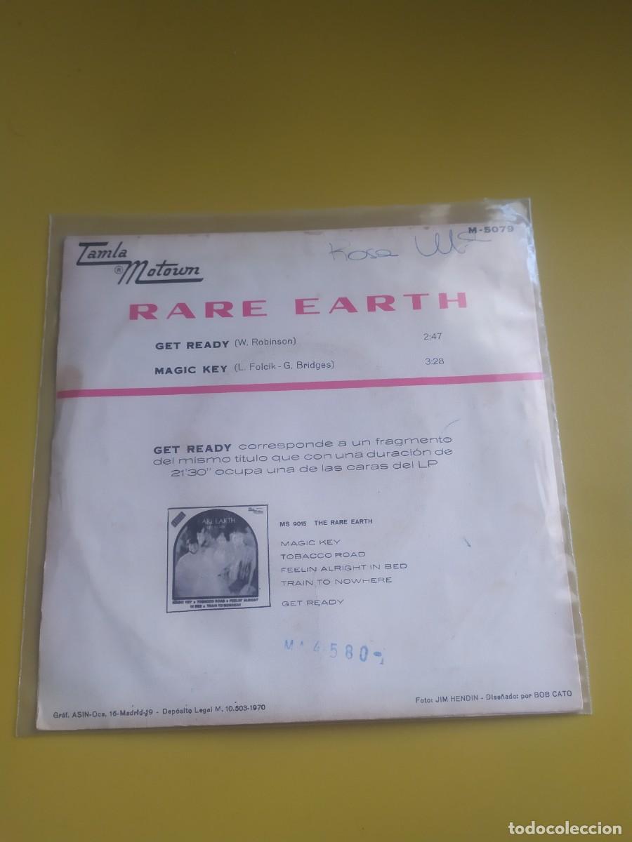Discos de vinilo: Rare Earth - Get ready / Magic key 1970 - Foto 2
