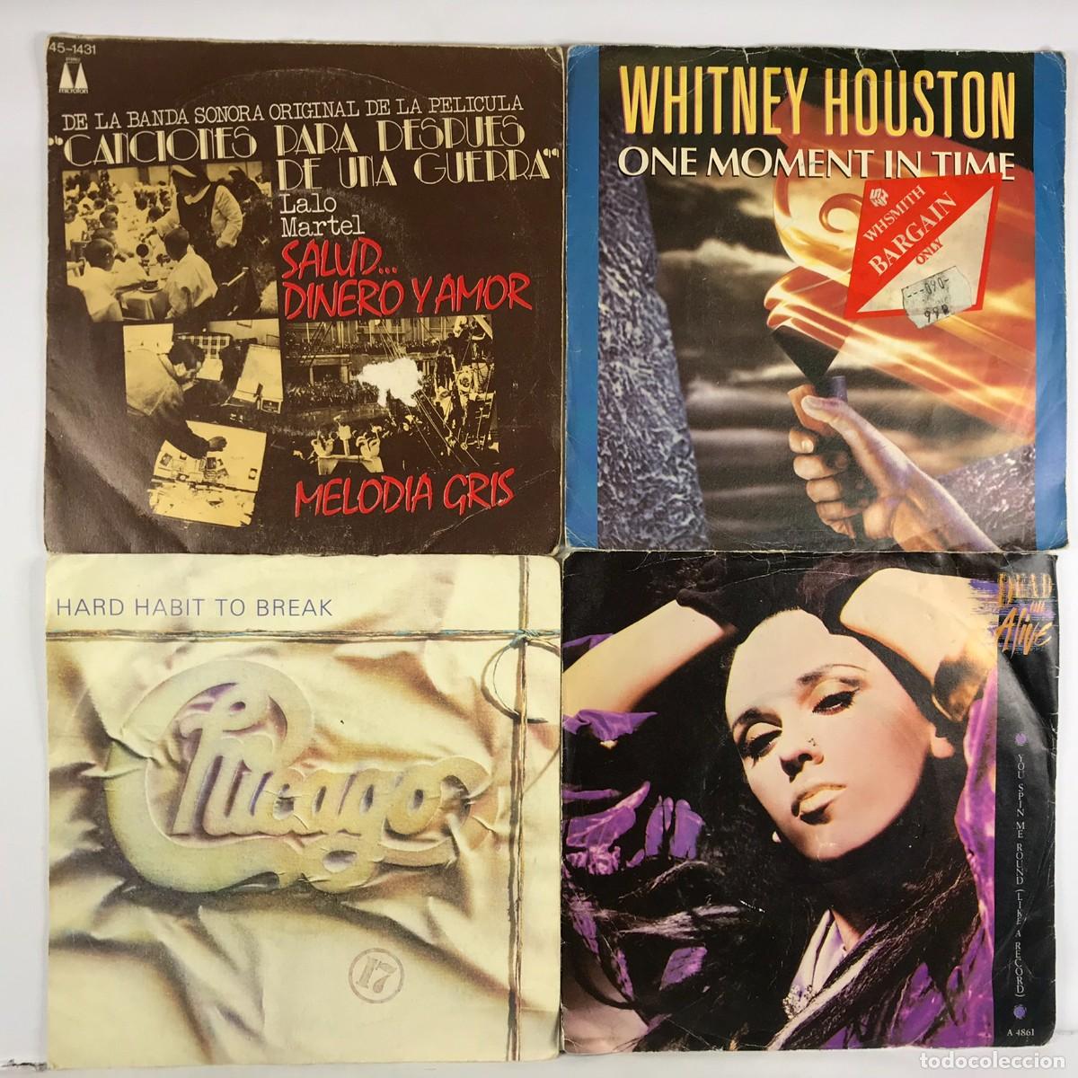 Discos de vinilo: Liquidaci&oacute;n / Restos de Almac&eacute;n ● Lote 33 ● 4 x Single 45 rpm Set