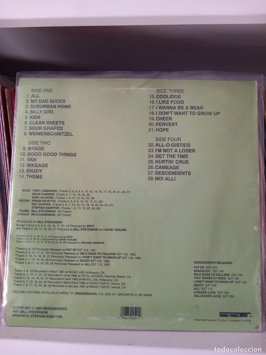 Discos de vinilo: Descendents &lrm;&ndash; Somery - 2lp usa - Foto 2