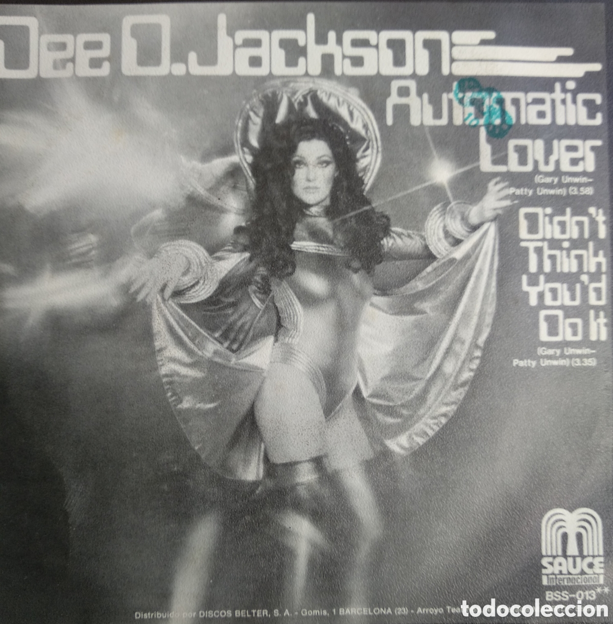 Discos de vinilo: *DEE D.JACKSON, AUTOMATIC LOVER, SPAIN, SAUCE, 1978, CS.2 - Foto 2