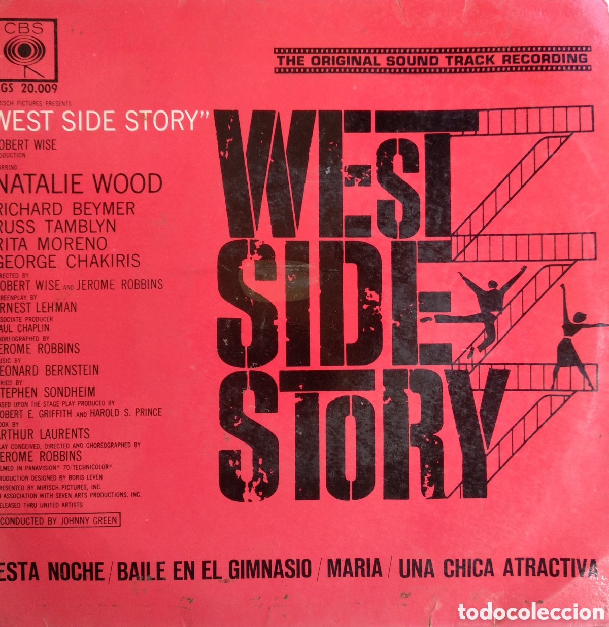 Discos de vinilo: *WEST SIDE STORY, SPAIN, CBS, 1962, CS.2 - Foto 1