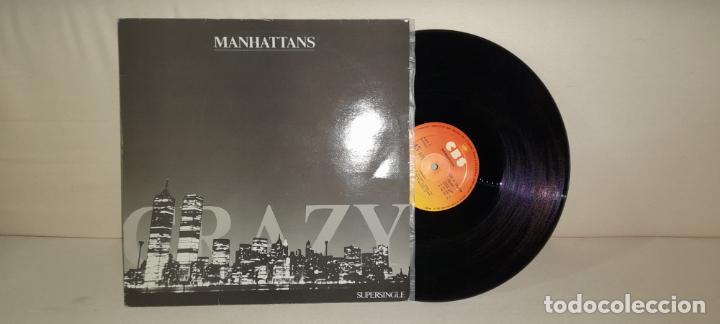 Discos de vinilo: MANHATTANS Maxi Crazy. Excelente estado. Ver m&aacute;s informaci&oacute;n.