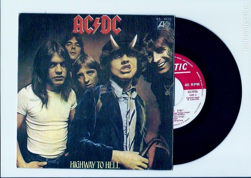 Discos de vinilo: AC/DC. Highway to hell -- (vinilo single 1980) - Foto 1