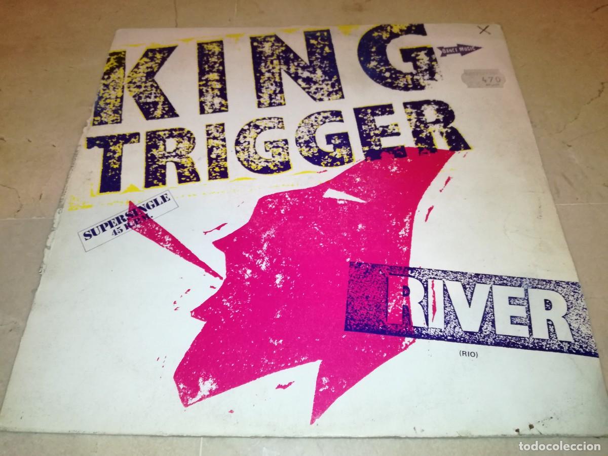 Discos de vinilo: KING TRIGGER-THE RIVER - Foto 1