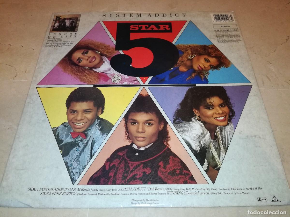 Discos de vinilo: SYSTEM ADDICT-STAR 5 - Foto 2