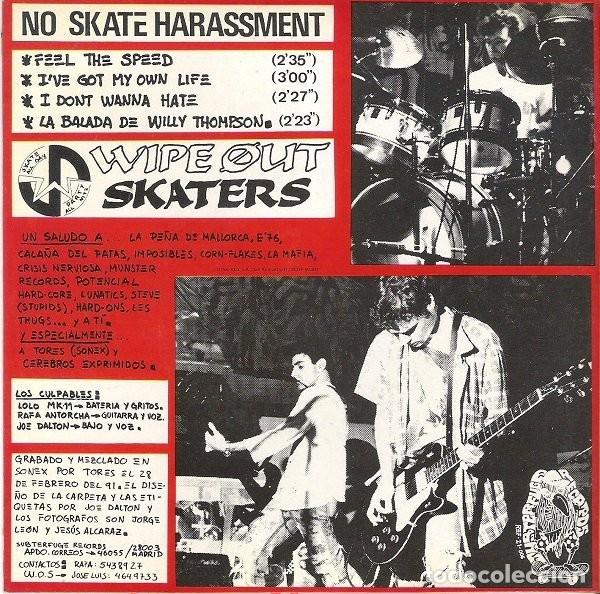 Discos de vinilo: Wipe Out Skaters &ndash; No Skate Harassment - Foto 2