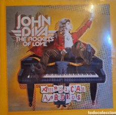Discos de vinilo: JOHN DIVA AND THE ROCKETS OF LOVE – AMERICAN AMADEUS. STEAMHAMMER. PRECINTADO. LA.5