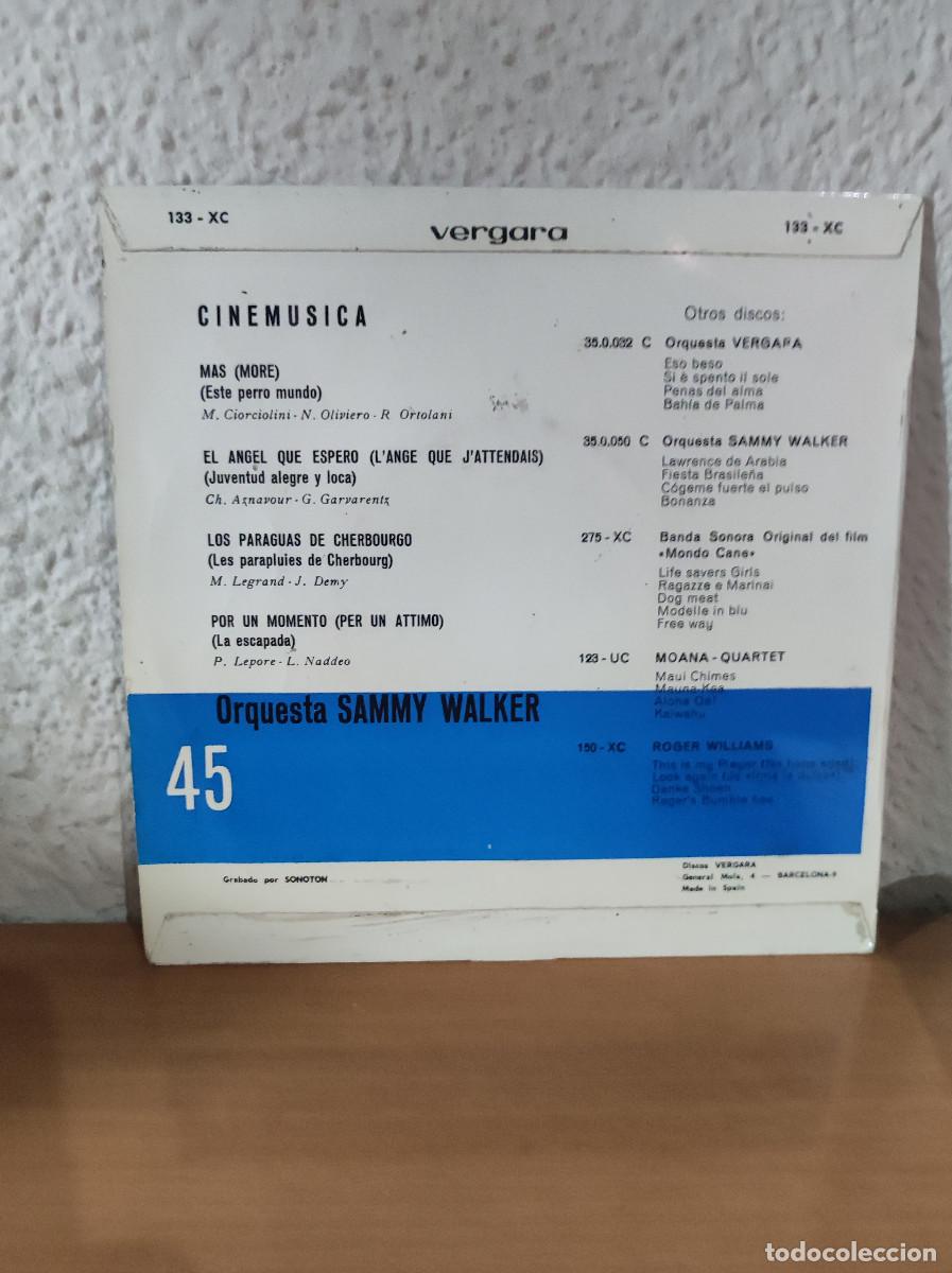 Discos de vinilo: Orquesta Sammy Walker &ndash; Mas = More - Foto 2