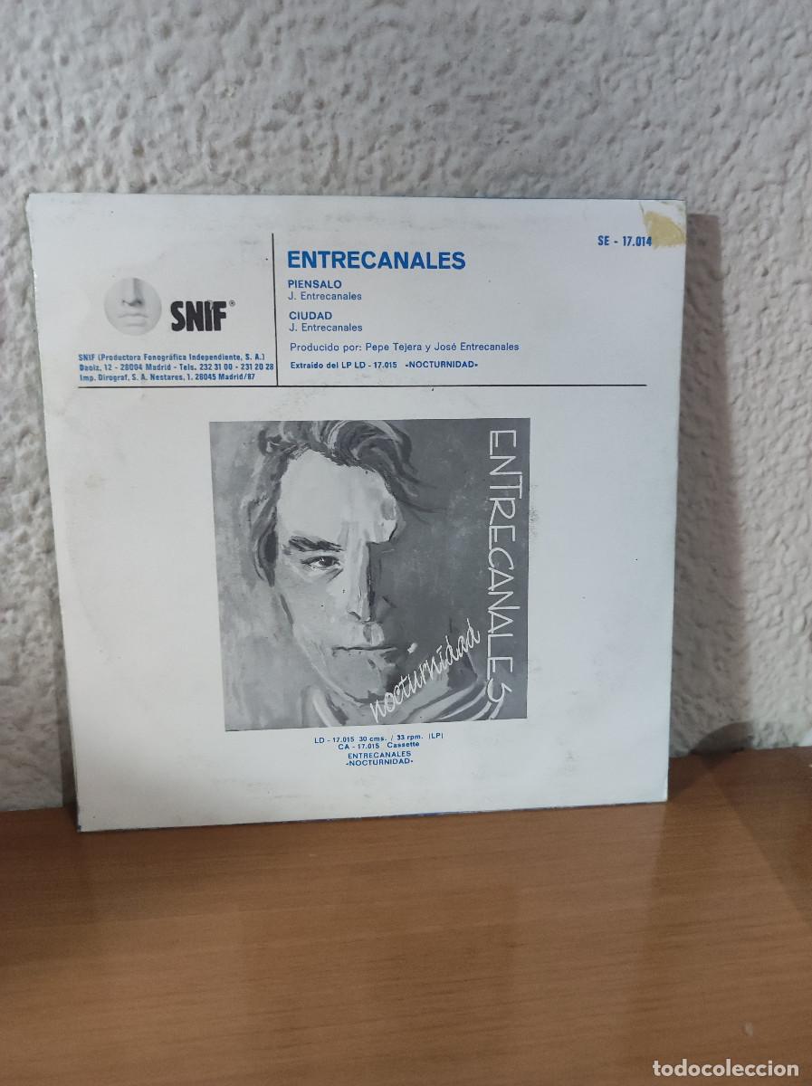Discos de vinilo: Entrecanales &ndash; Pi&eacute;nsalo - Foto 2
