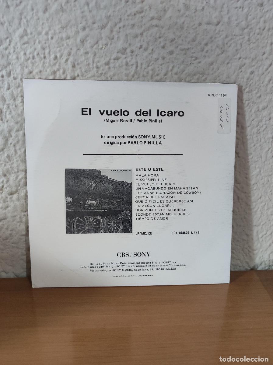 Discos de vinilo: Este O Este &ndash; El Vuelo Del Icaro - Foto 2