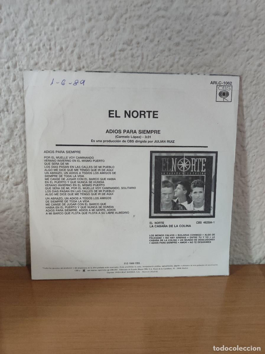 Discos de vinilo: El Norte &ndash; Adios Para Siempre - Foto 2