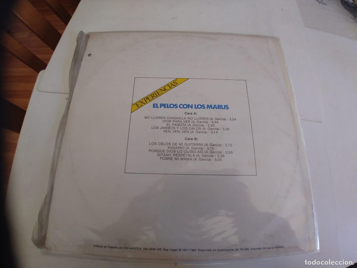 Discos de vinilo: EL PELO Y LOS MARUS-LP EXPERIENCIAS - Foto 2