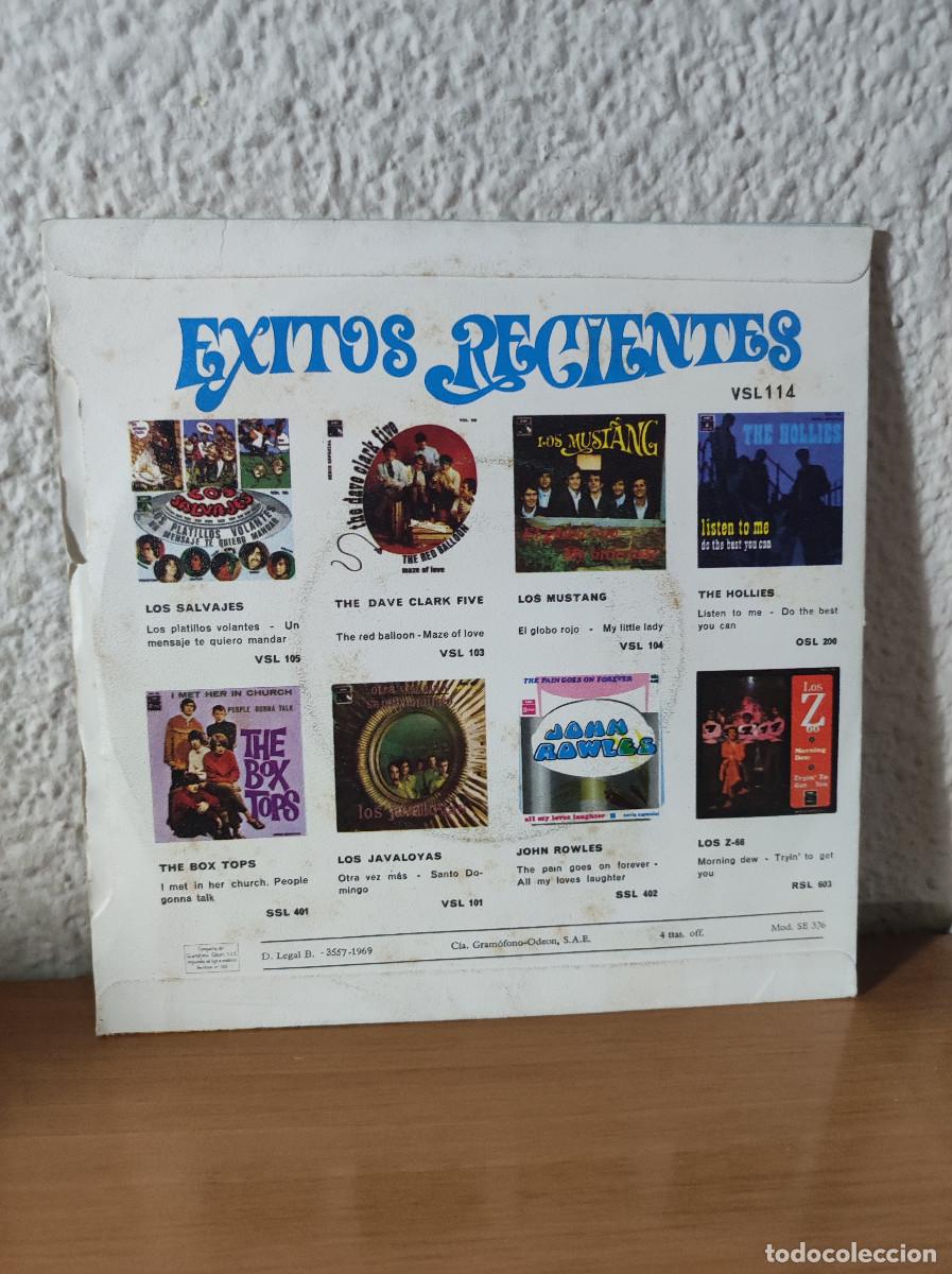Discos de vinilo: Richard Anthony &ndash; Las Flechas Del Amor / Que Decir Ahora - Foto 2