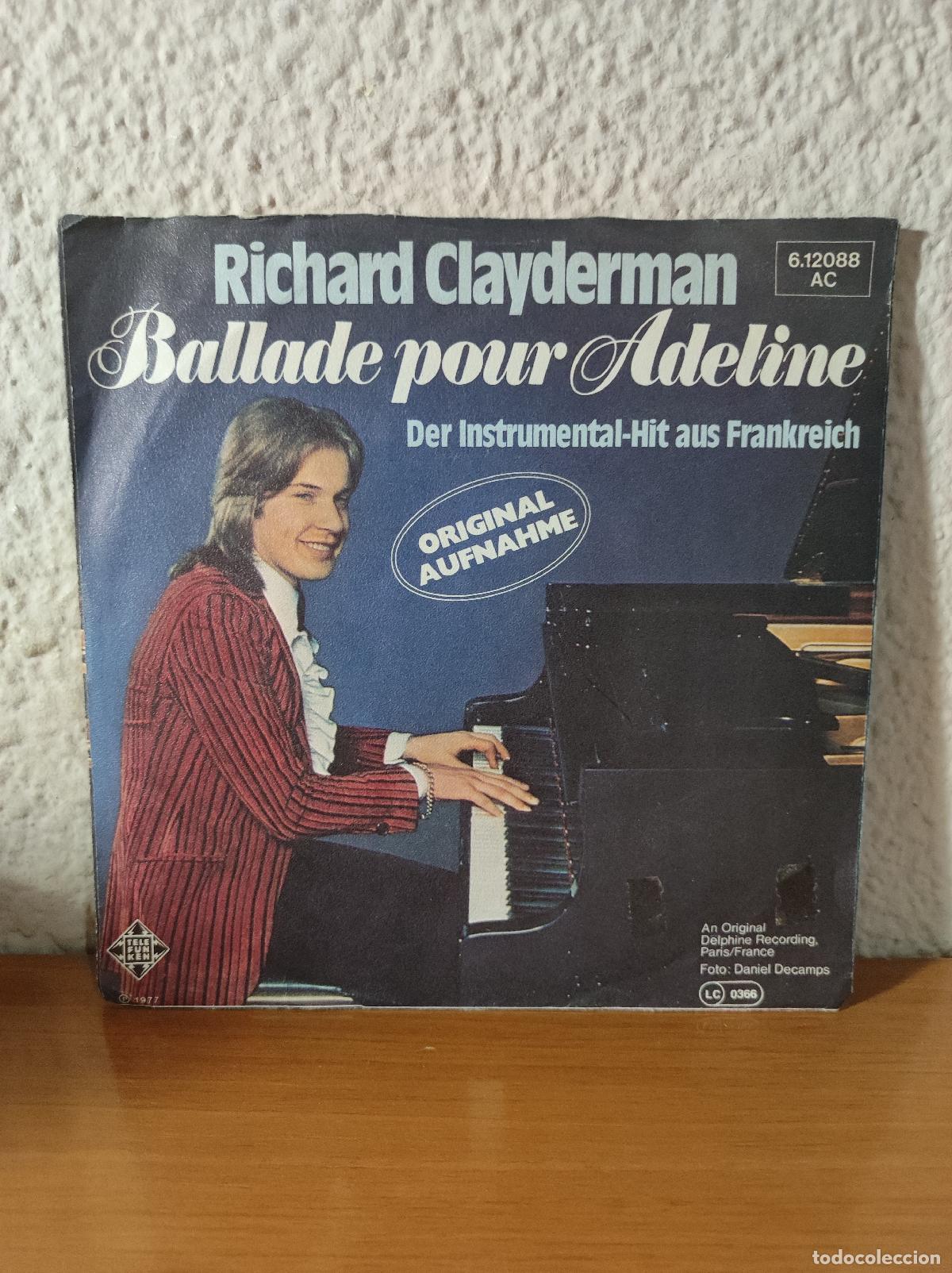 Discos de vinilo: Richard Clayderman &ndash; Ballade Pour Adeline - Foto 1