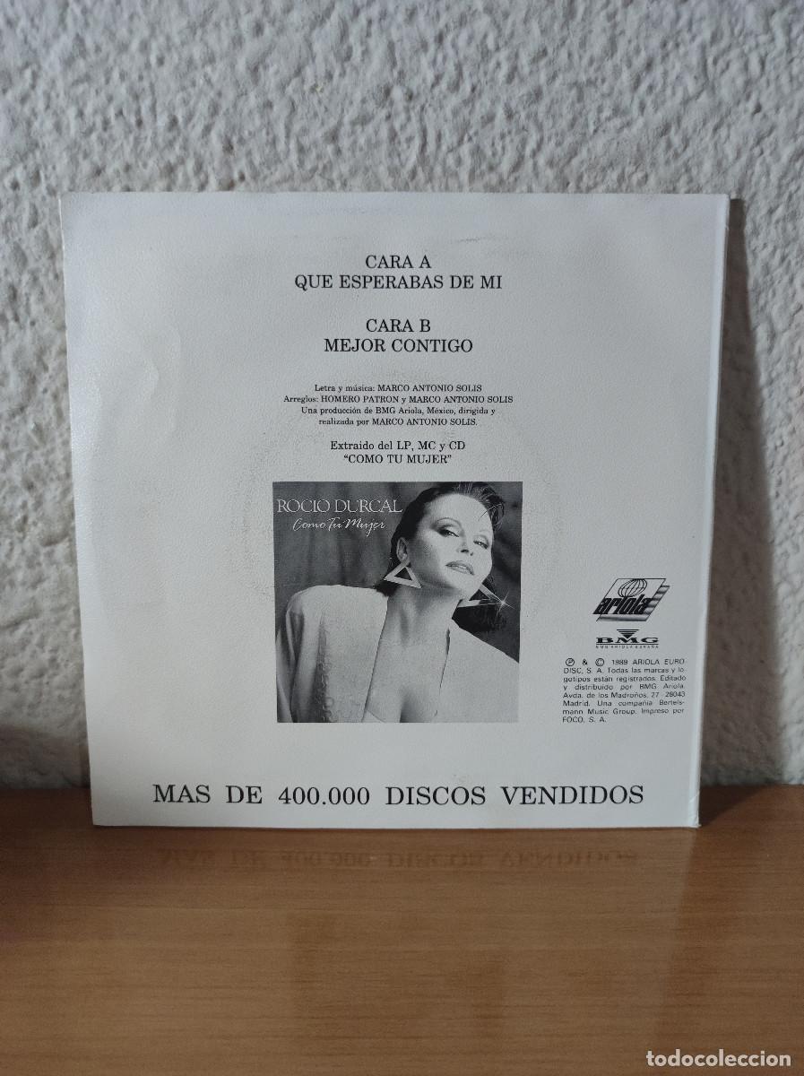 Discos de vinilo: Roc&iacute;o D&uacute;rcal &ndash; Qu&eacute; Esperabas De M&iacute; - Foto 2