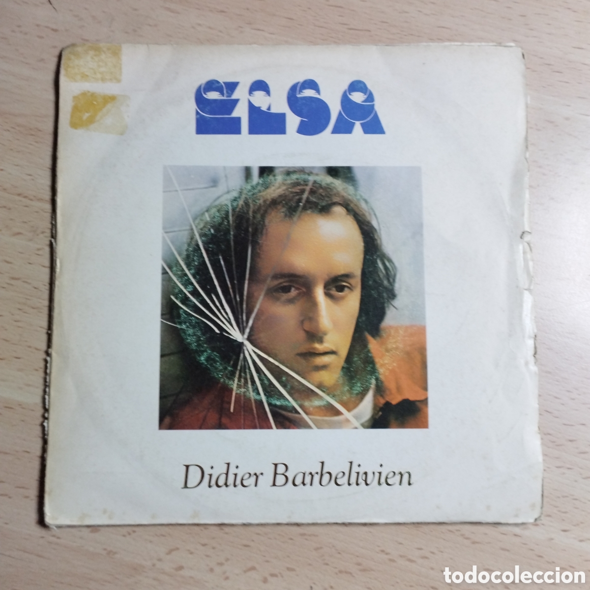 Disques de vinyle: Single 7&rdquo; Didier Barbelivien 1982 Elsa + Varsovie. PROMOCIONAL.