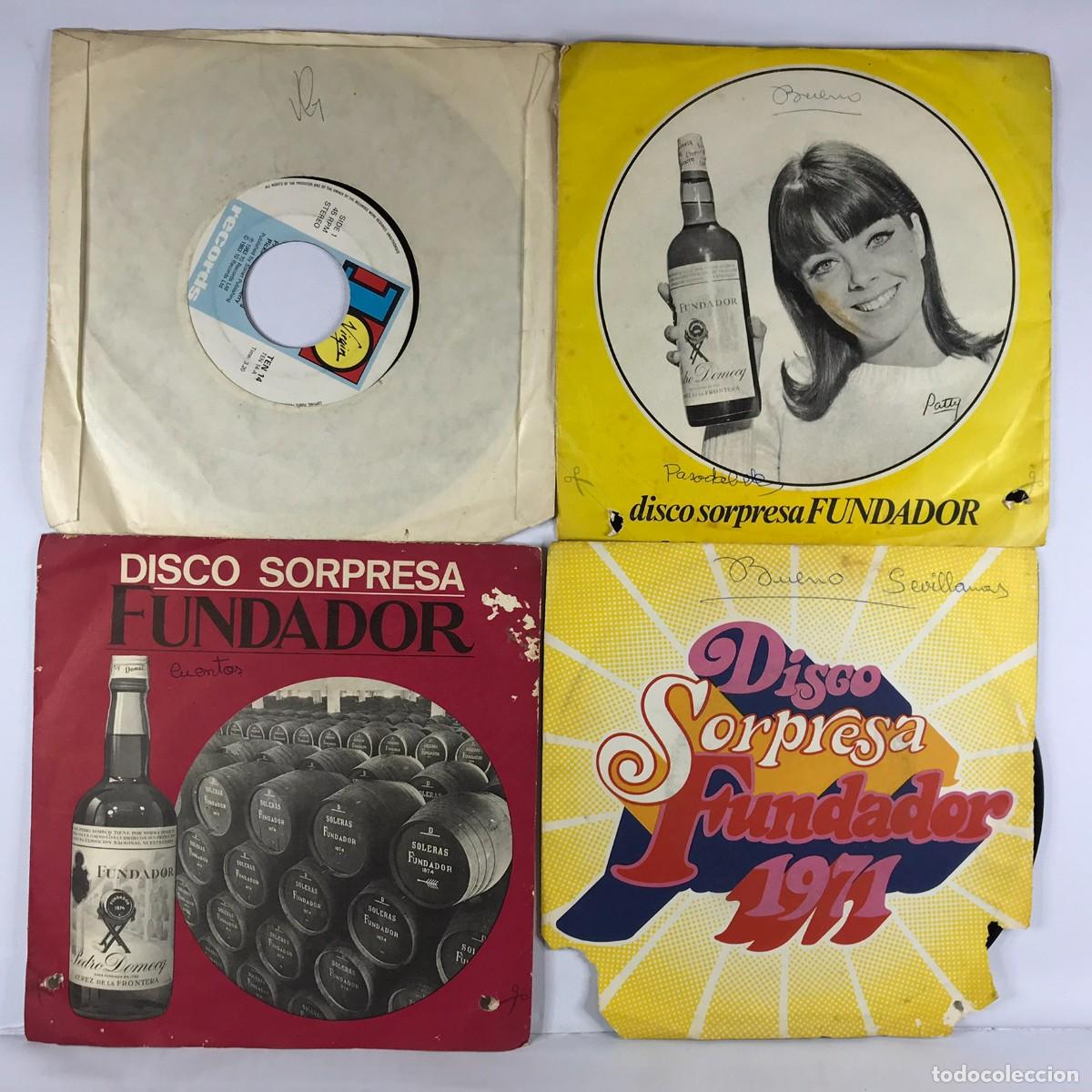 Vinyl-Schallplatten: Liquidaci&oacute;n / Restos de Almac&eacute;n ● Lote 48 ● 4 x Single 45 rpm Set