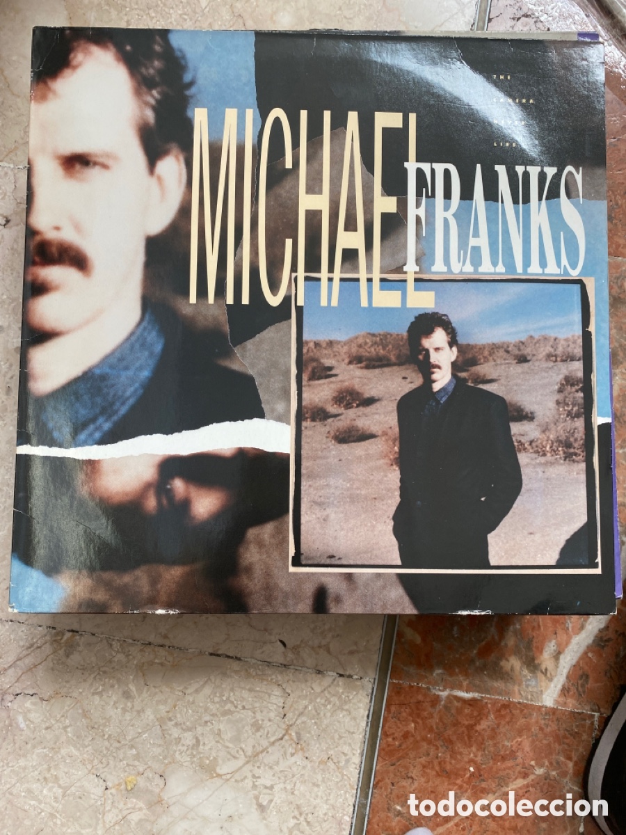 Discos de vinilo: MICHAEL FRANKS - THE CAMERA NEVER LIES LP EU - Foto 1
