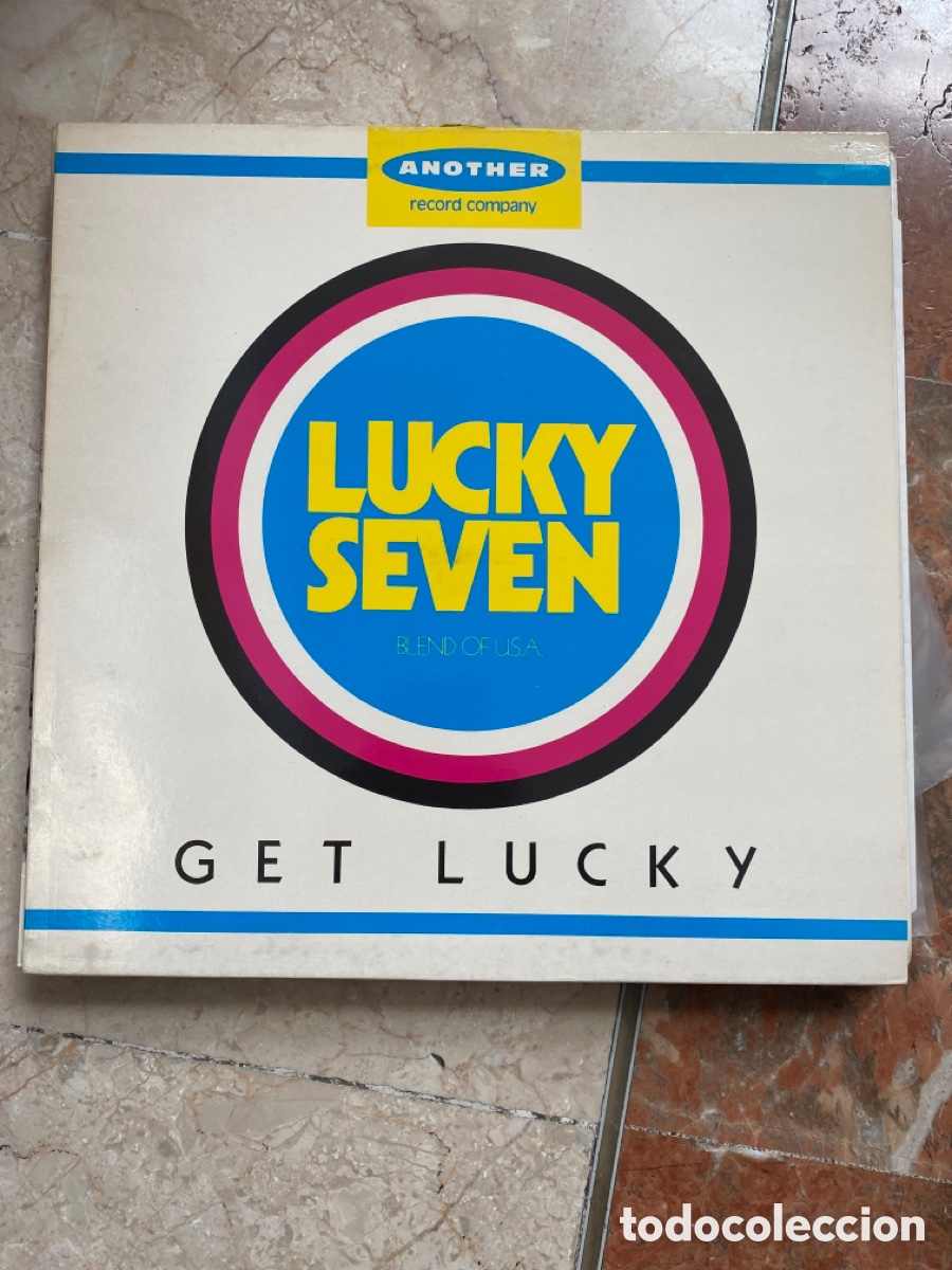 Discos de vinilo: LUCKY SEVEN - GET LUCKY LP SPAIN - Foto 1