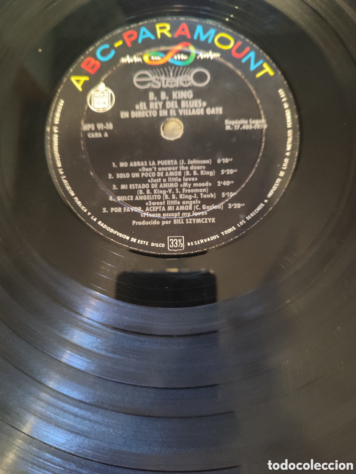 Discos de vinilo: B.B.,King - Live & Well - Foto 3